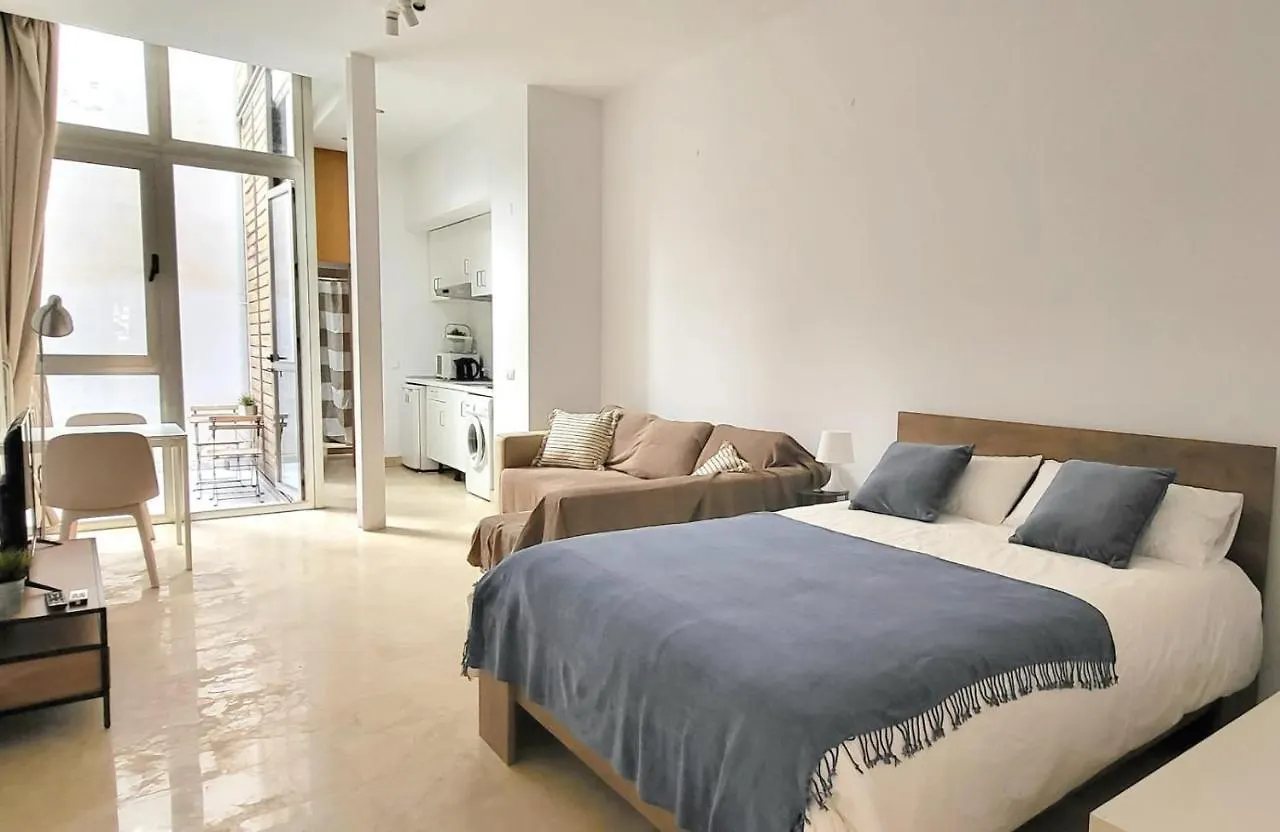 Estudio Tranquilo En Pleno Centro De Málaga España